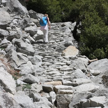 Yosemite Falls - Tough going up, tough coming down - Hiking Near Me - Yosemite, California Yosemite Falls - Tough going up, tough coming down - Hiking Near Me - Yosemite, California