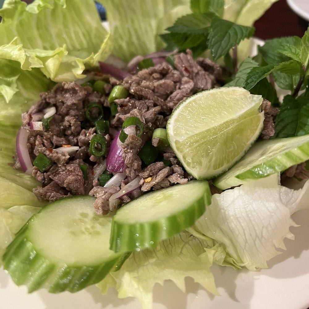 Larb salad with beef (my favorite) Larb salad with beef (my favorite)