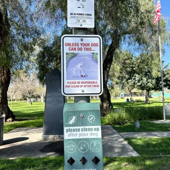 Grape Day Park - Empty dog poop bag holder - Parks Near Me - Escondido, California