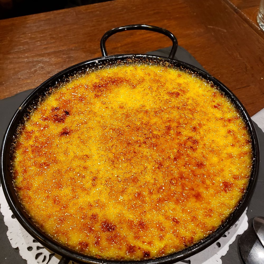 Le Volant Basque - creme brulee - Basque Near Me - Paris, 75 Le Volant Basque - creme brulee - Basque Near Me - Paris, 75