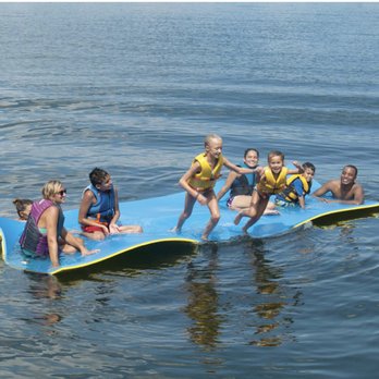 Ashley's Water Toys - Lily Pad Floating Island - Beach Equipment Rentals Near Me Ashley's Water Toys - Lily Pad Floating Island - Beach Equipment Rentals Near Me