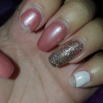 KB Nails - This acrylic set is so thin, 3 nails have broken off & another 2 are semi cracked, all in a matter of 5 days. Definitely not worth $25 - Nail Salons Near Me - Sacramento, California KB Nails - This acrylic set is so thin, 3 nails have broken off & another 2 are semi cracked, all in a matter of 5 days. Definitely not worth $25 - Nail Salons Near Me - Sacramento, California