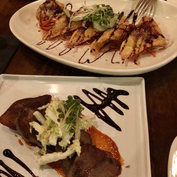 Lucky Belly - Crispy fried duck wontons and Applewood Smoked Bacon - Bars Near Me - Honolulu, Hawaii