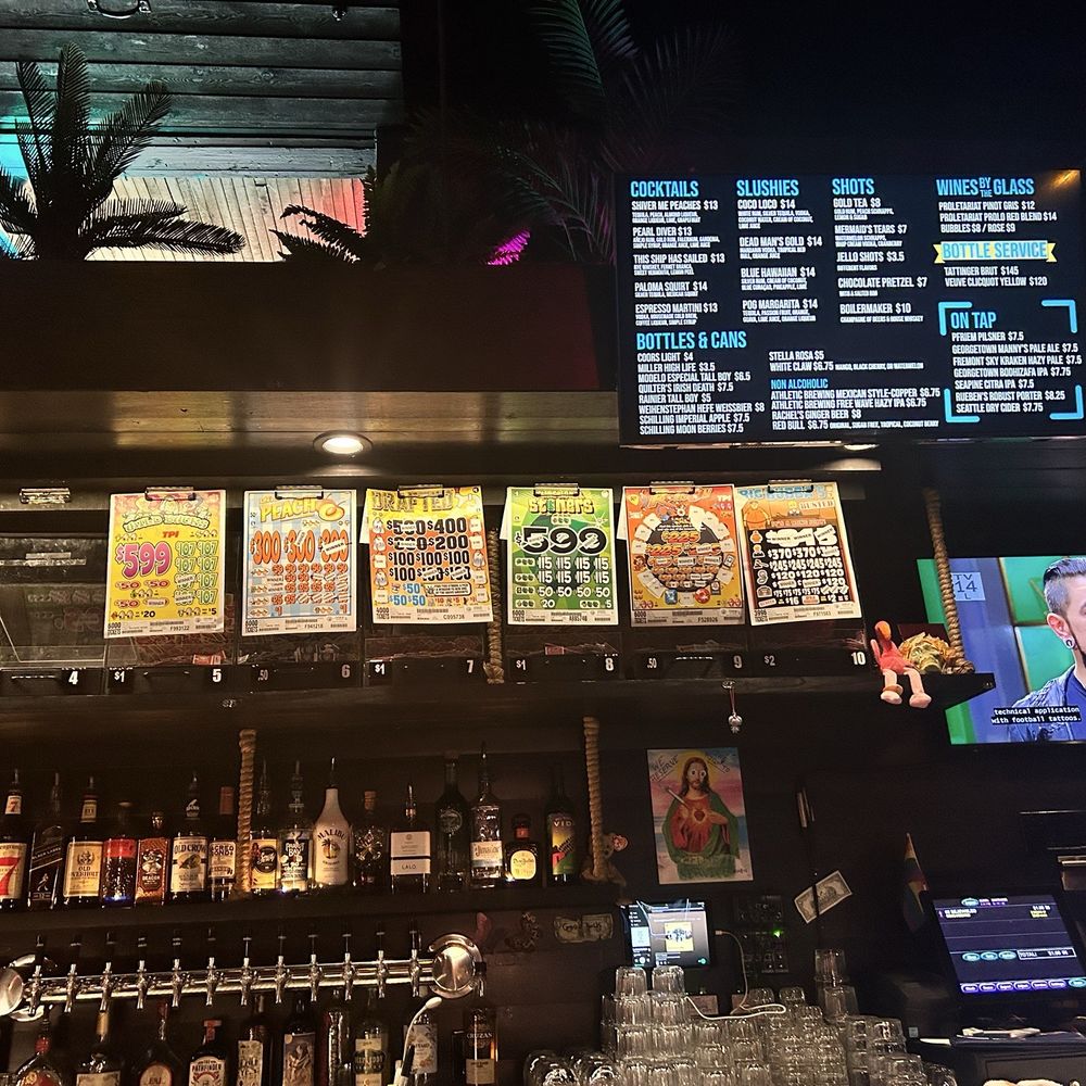 Admiral Benbow Room - A variety of drinks and wares.. you can request a concoction all your own! - Cocktail Bars Near Me - Seattle, Washington