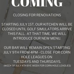 Goattrak Simulator Bar & Restaurant - Announcement