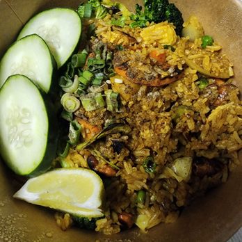 Little Thai Peacock - Pineapple fried rice. - Thai Near Me - Portland, Oregon Little Thai Peacock - Pineapple fried rice. - Thai Near Me - Portland, Oregon