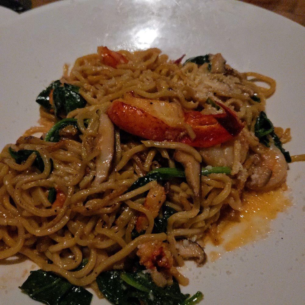 Yard House - Lobster Garlic Noodles - New American Near Me - Orlando, Florida Yard House - Lobster Garlic Noodles - New American Near Me - Orlando, Florida