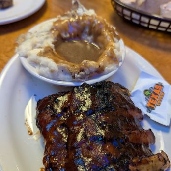 Texas Roadhouse - Kids ribs and mashed potatoes - Steakhouses Near Me - Oceanside, California