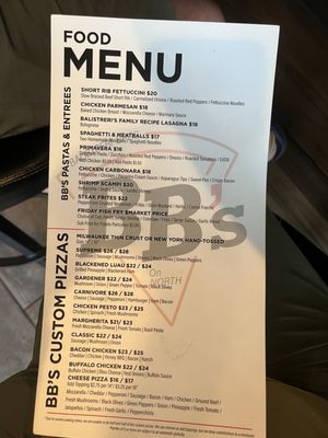 Menu photo 1 BB's on North Wauwatosa, WI Menu photo 1 BB's on North Wauwatosa, WI