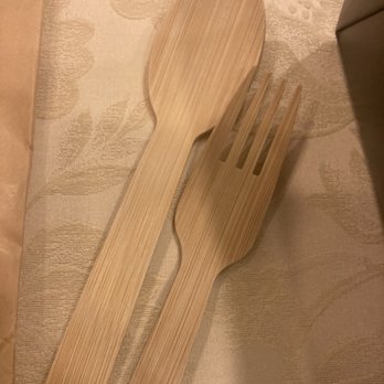 Criollo Restaurant - Their utensils that made it hard to eat with - New American Near Me - New Orleans, Louisiana