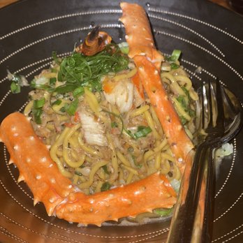 Komodo Miami - Garlic King Crab Lo Mein - Asian Fusion Near Me - Miami, Florida