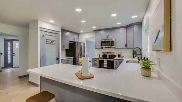 Full Home Remodel Services - Tired of feeling like your home is not living up to its potential? Do you love your neighborhood in Seattle, Normandy Park, Brown’s Point, Puyallup, University Place, or Puget Sound, but wish your home could keep up with your family’s needs? Or perhaps you've recently fallen in love with an older home that needs some TLC? At Apex Home Solutions, we understand the diverse needs of Puget Sound homeowners.
Outdated layouts, cramped spaces, and inefficient designs can make even the most beautiful home feel limiting. That's where we come in. Our experts will work closely with you to understand your needs and priorities, then craft a customized remodeling plan that brings your vision to life and reflects your lifestyle. Full Home Remodel Services - Tired of feeling like your home is not living up to its potential? Do you love your neighborhood in Seattle, Normandy Park, Brown’s Point, Puyallup, University Place, or Puget Sound, but wish your home could keep up with your family’s needs? Or perhaps you've recently fallen in love with an older home that needs some TLC? At Apex Home Solutions, we understand the diverse needs of Puget Sound homeowners.
Outdated layouts, cramped spaces, and inefficient designs can make even the most beautiful home feel limiting. That's where we come in. Our experts will work closely with you to understand your needs and priorities, then craft a customized remodeling plan that brings your vision to life and reflects your lifestyle.