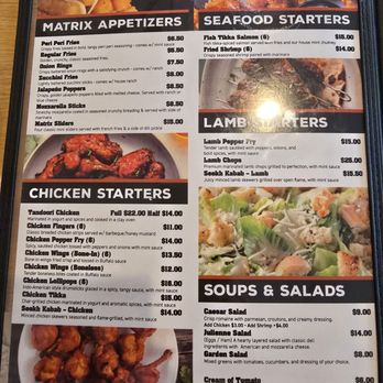 Matrix Bar & Grill - Sports Bars Near Me - Schaumburg, Illinois