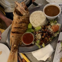 Fried red snapper Fried red snapper