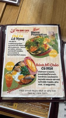 Menu photo 3 Tan Dinh Cafe San Jose, CA Menu photo 3 Tan Dinh Cafe San Jose, CA