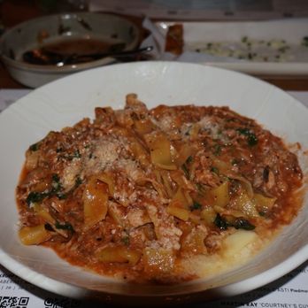 Sixty Vines - BRAISED PORK PAPPARDELLE pork shoulder, fennel, san marzano tomato, basil, pecorino romano - Wine Bars Near Me - Winter Park, Florida Sixty Vines - BRAISED PORK PAPPARDELLE pork shoulder, fennel, san marzano tomato, basil, pecorino romano - Wine Bars Near Me - Winter Park, Florida