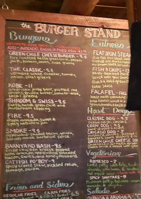 Menu photo 4 The Burger Stand Taos, NM