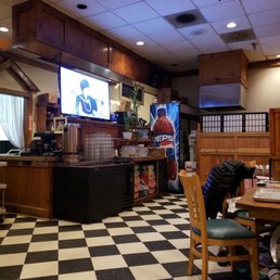 service is same as Korea.. get their attention (just read someone else's comment on service) they are friendly, enjoy coming here :)
