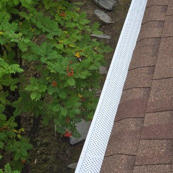 Flathead Gutters - With guards in place. - Gutter Services Near Me - Columbia Falls, Montana