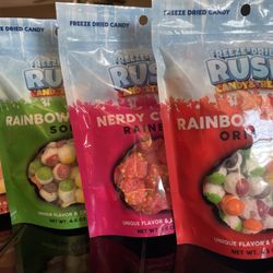 Freeze Dried Rush - Mmm...look at these!
