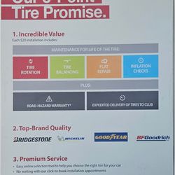 BJ's Wholesale Club - Tire center!