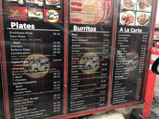 Menu photo 2 Mante's Chow Cart Taos, NM Menu photo 2 Mante's Chow Cart Taos, NM