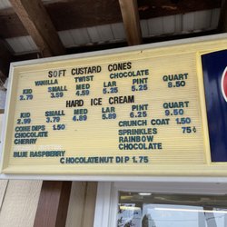 Cream At the Top - Menu