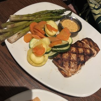 Outback Steakhouse - Perfectly Grilled Salmon - Steakhouses Near Me - Hialeah, Florida Outback Steakhouse - Perfectly Grilled Salmon - Steakhouses Near Me - Hialeah, Florida