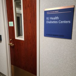 Zeb Saeed, MD - Entrance to IU Diabetes Center