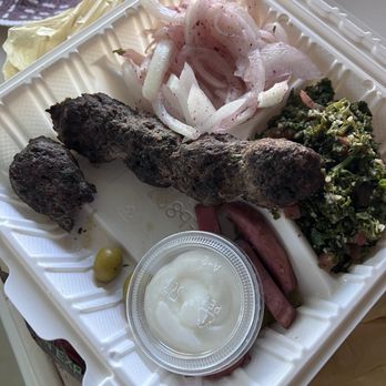 Dvine Mediterranean Experience - Brea - Kefta Plate - Mediterranean Near Me - Brea, California