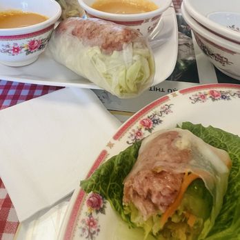 Pho Hoan My - #2. Fresh rolls with grilled pork and veggie. / Nem Cuon Ninh Hoa. Excellent! - Vietnamese Near Me - Los Angeles, California