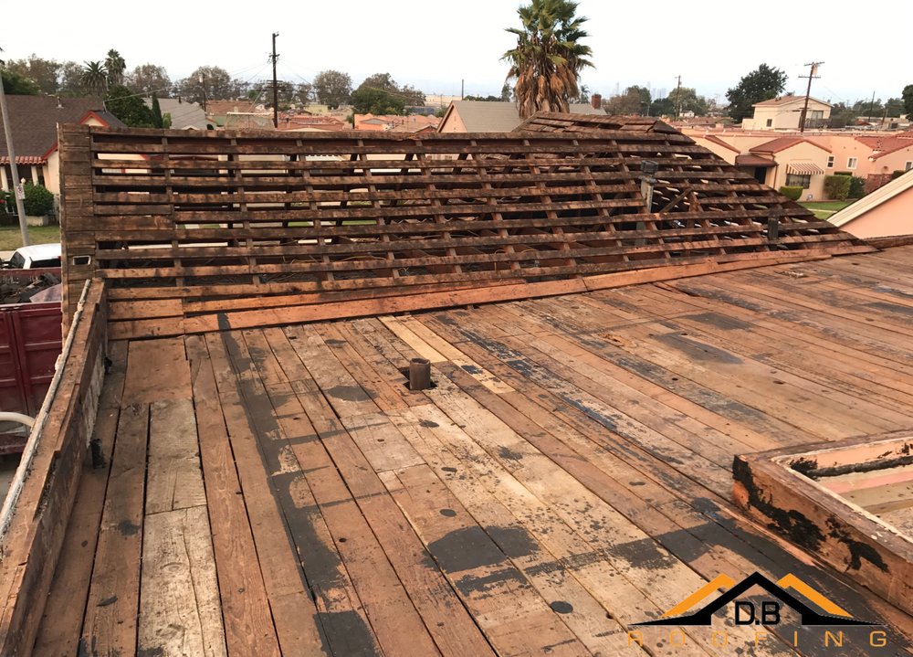 Slide of D.B Roofing