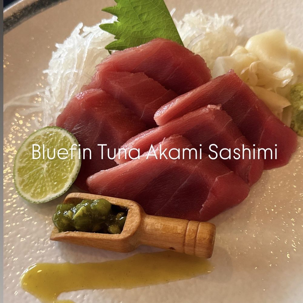Hashi Gawa - Bluefin Tuna Akami Sashimi x2 - Japanese Near Me - Alameda, California