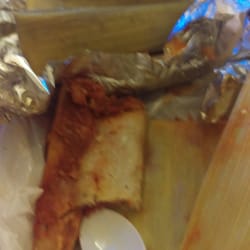 S- Mart - Street tamales in the parking lot $50 pesos for 6