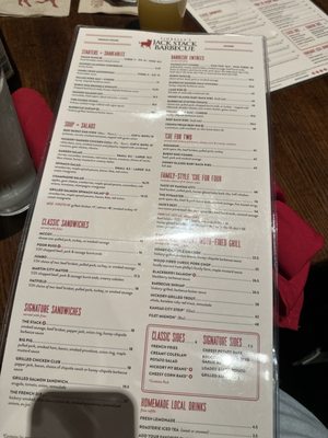 Menu photo 7 Jack Stack Barbecue - Freight House Kansas City, MO