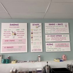 Jelly’s Children’s Boutique & Ice Cream Bar - Menu