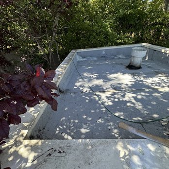 Finish Carpenter - Roof top of pool shed - fixed - Carpenters Near Me