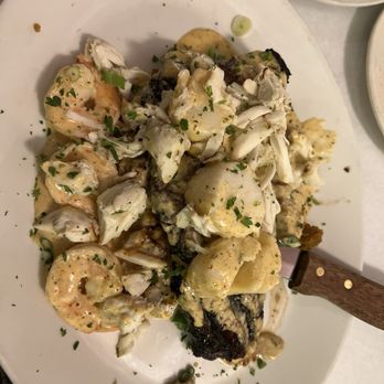 Angie's Seafood - Ninja steak with shrimp crab and scallops - Seafood Near Me - Baltimore, Maryland