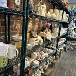 Eye Candy Art Studio - Pottery options (not everything pictured)