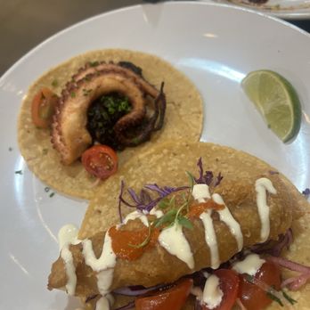 Holbox - Pulpo taco and fried fish taco - Latin American Near Me - Los Angeles, California