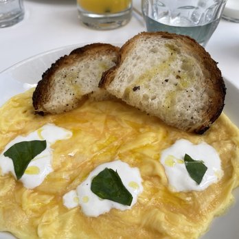 La Pecora Bianca SoHo - Soft Scrambled Eggs - Mediterranean Near Me - New York, New York La Pecora Bianca SoHo - Soft Scrambled Eggs - Mediterranean Near Me - New York, New York