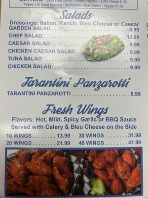 Menu photo 7 The Blue Arrow Cafe Williamstown, NJ