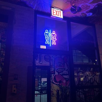 Bar Tabu - Bathroom sign - Salad Near Me - Chicago, Illinois
