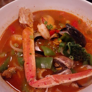 Cucina - Seafood udon noodle soup at a whopping 30 dollars - Italian Near Me - Rocky Mountain House, Alberta Cucina - Seafood udon noodle soup at a whopping 30 dollars - Italian Near Me - Rocky Mountain House, Alberta