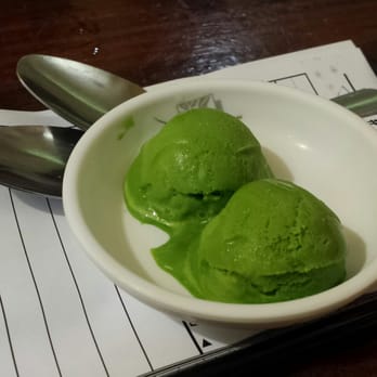 Chobop - Complimentary green tea ice cream. - Sushi Bars Near Me - Costa Mesa, California