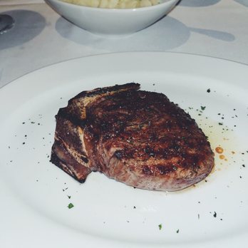 Ocean Prime - 12 OZ Bone-in Filet with a side of Roasted Garlic Mashed - Seafood Near Me - Chicago, Illinois