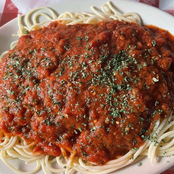 Filippi's Pizza Grotto Imperial Beach - Spaghetti with marinara sauce - Italian Near Me - Imperial Beach, California Filippi's Pizza Grotto Imperial Beach - Spaghetti with marinara sauce - Italian Near Me - Imperial Beach, California