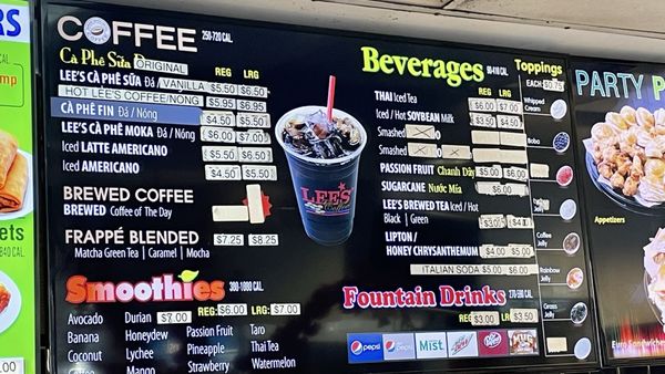 Menu photo 4 Lee's Sandwiches GardenGrove, CA