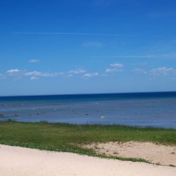 Breakers Resort - On the beach behind the hotel - Hotels Near Me - Saint Ignace, Michigan