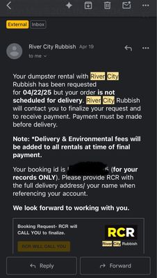 River City Rubbish Llc